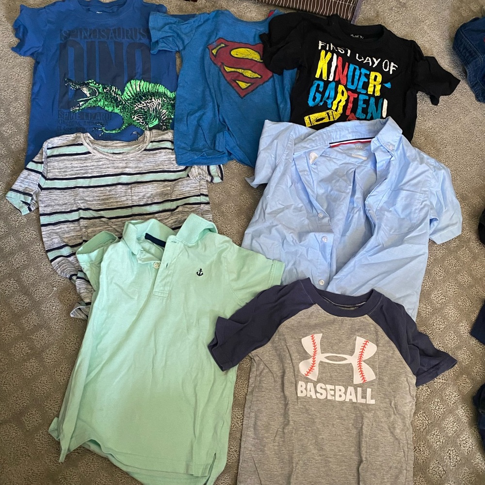 Boys size 5 shirts